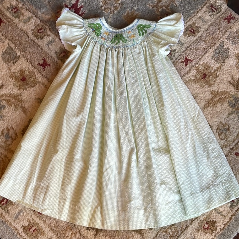 Royal Child seersucker smocked dress size 2T